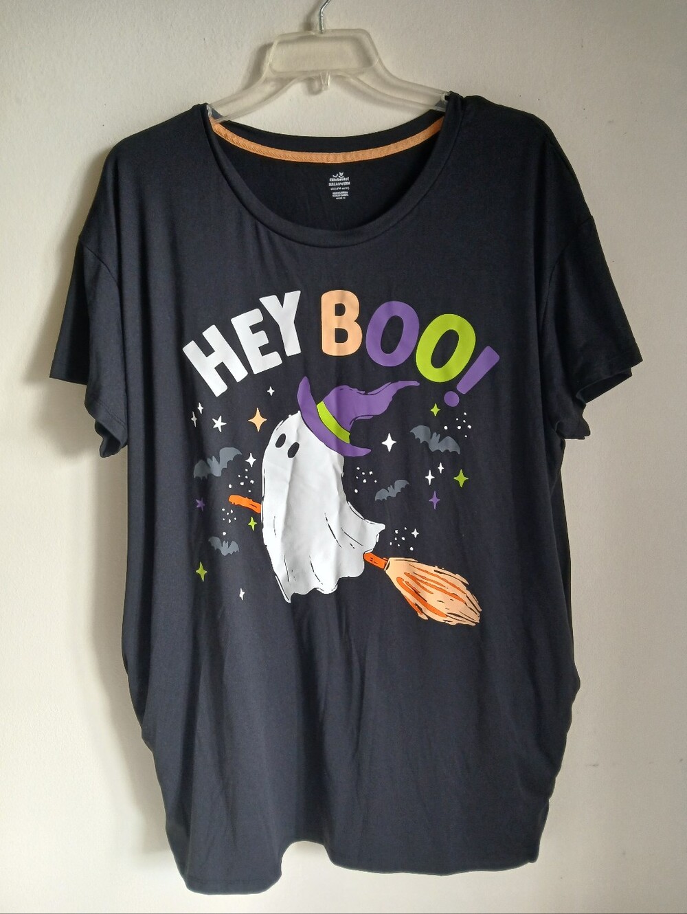 Celebrate Halloween Hey Boo Sleep Loungwear Top Size 2X
